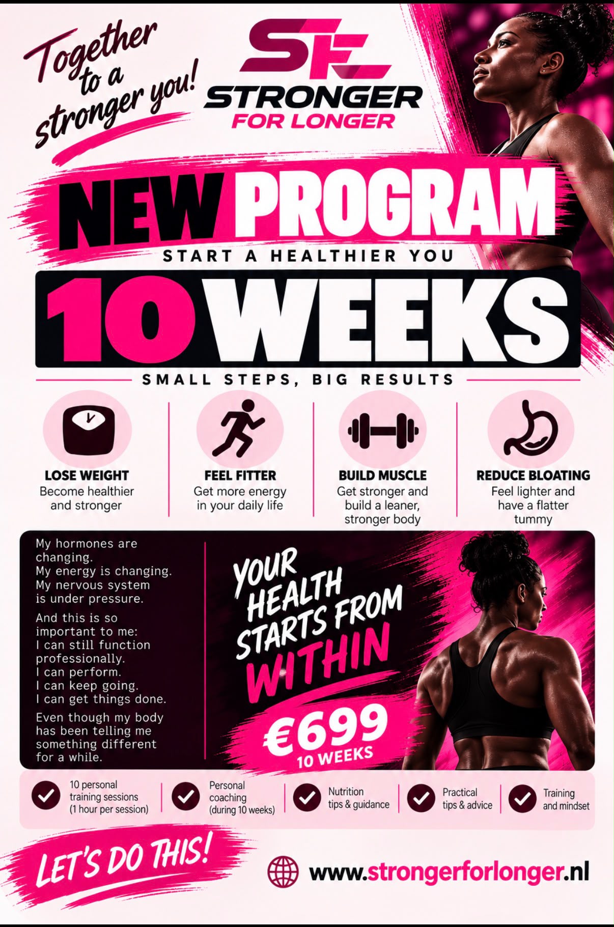 Stronger for Longer 10-week programme, €699